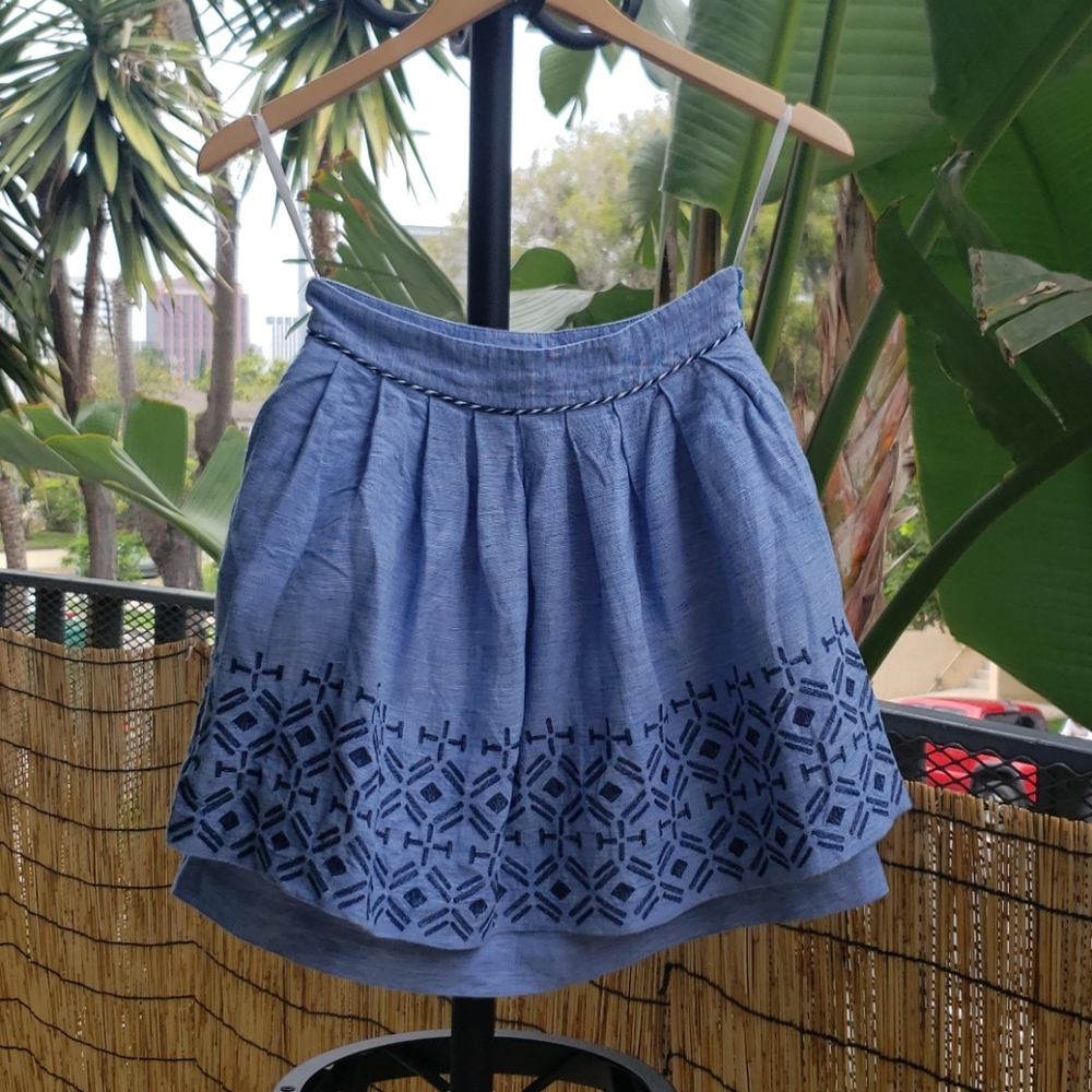 Anthropologie Odille Skirt